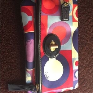 Coach wristlet/official/more pictures